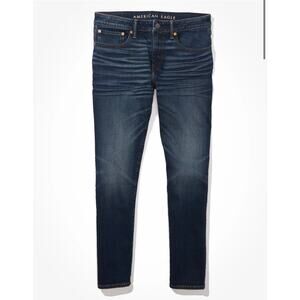 American Eagle Jeans, Athletic Fit Dark Wash Denim Ne(X)t Level Airflex, Stretch